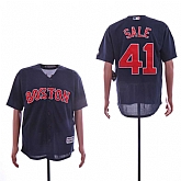 Red Sox 41 Chris Sale Navy Cool Base Jersey Dzhi,baseball caps,new era cap wholesale,wholesale hats